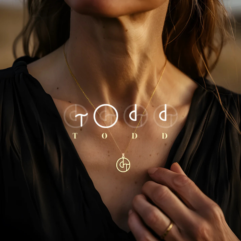 Custom Name Necklace – Personalized with any Name/Names