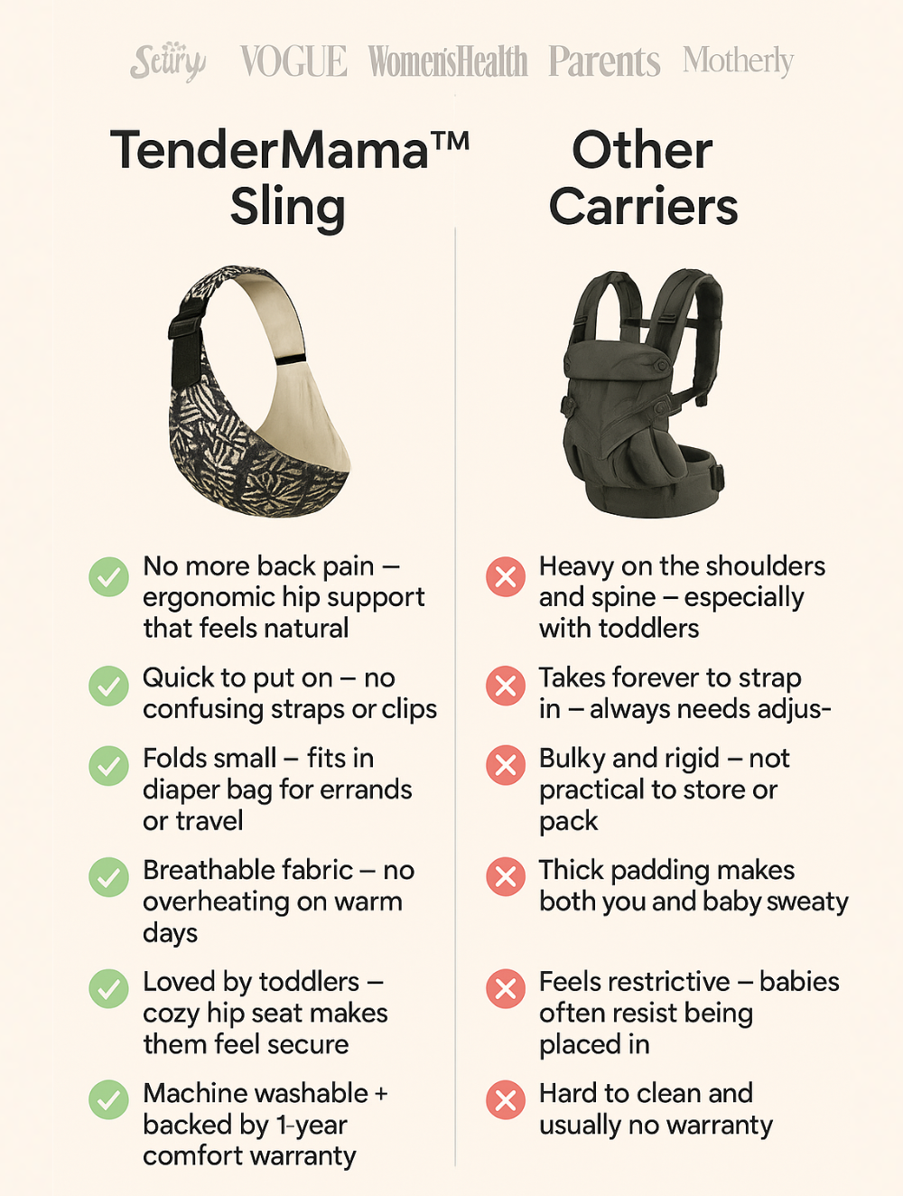 Tendermama™ Sling Carrier