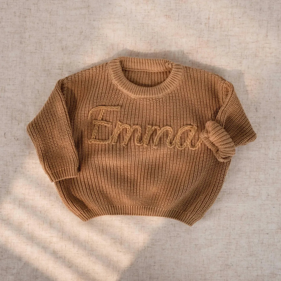 Hand Knitted Personalized Sweater