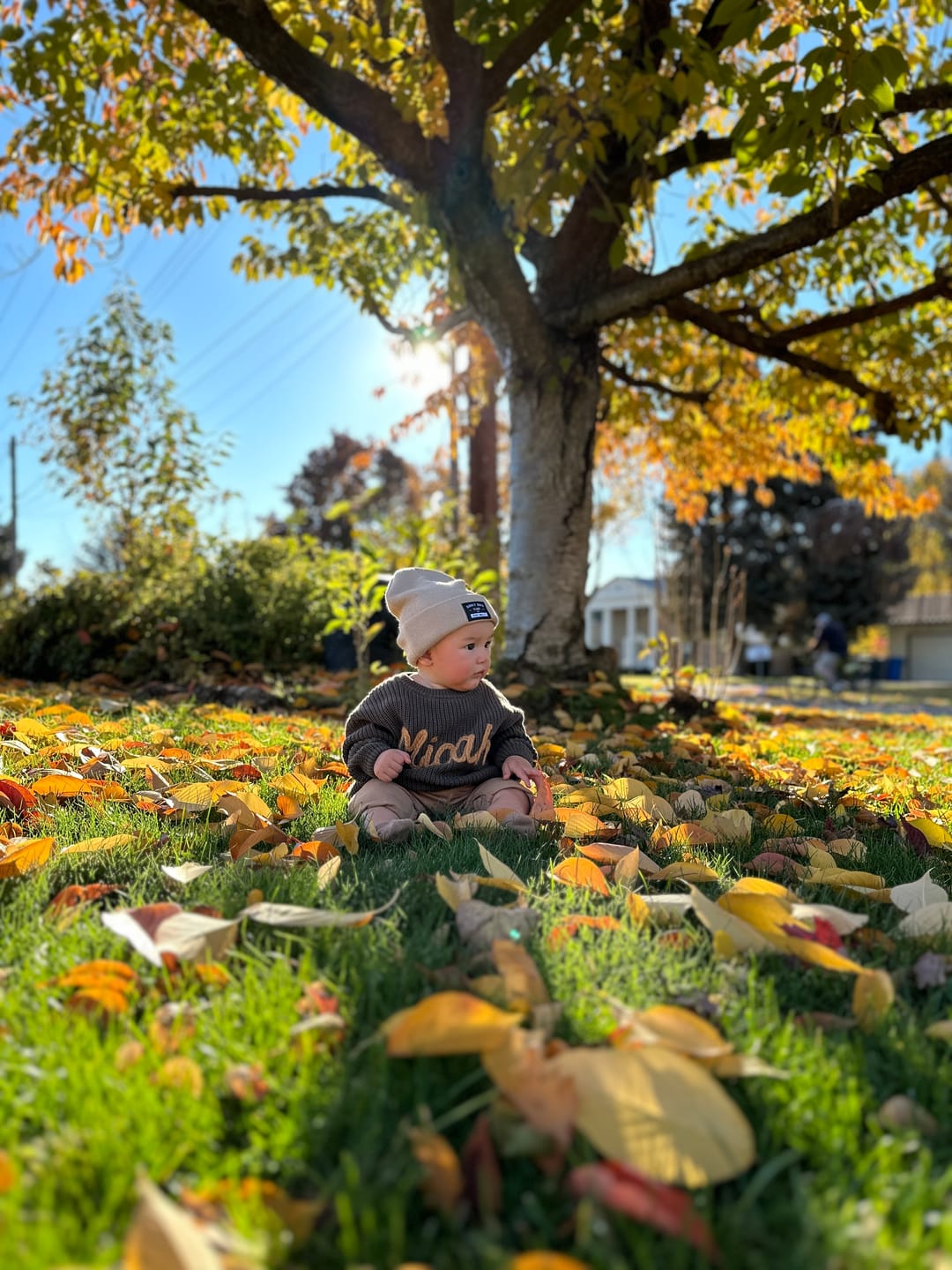 Hand Knitted Personalized Sweater