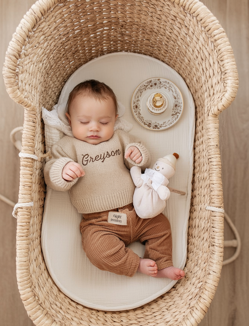 Hand Knitted Personalized Sweater